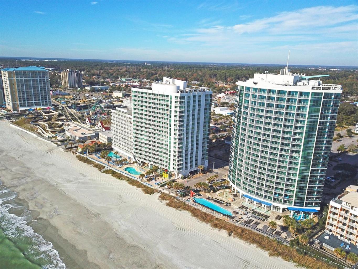 New Modern, Direct Oceanfront, Boardwalk, Views! Apartment Myrtle Beach Exterior photo