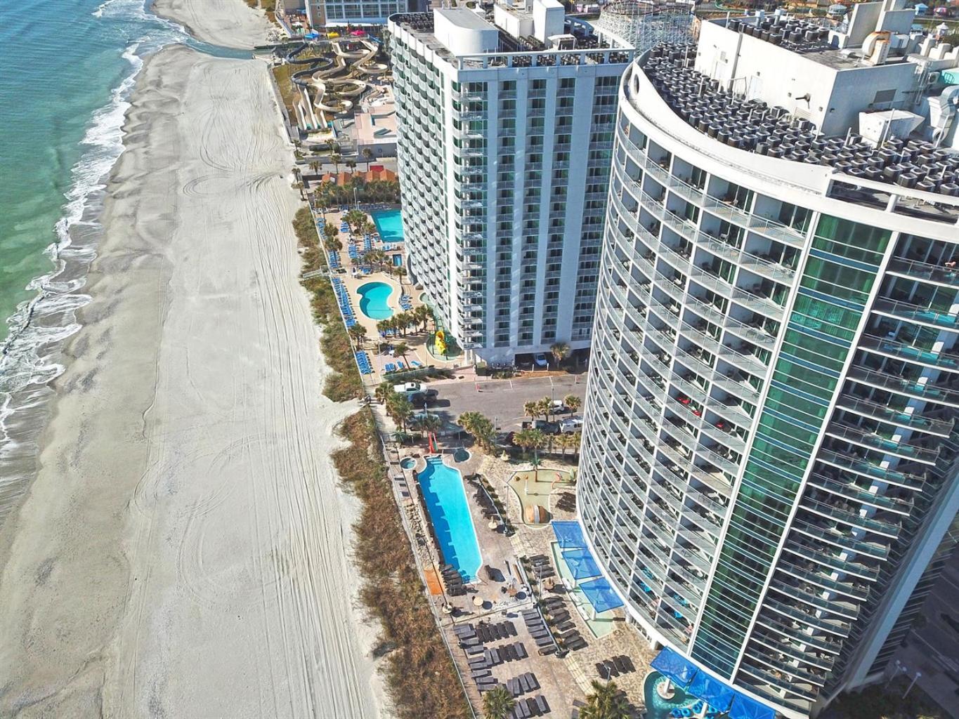 New Modern, Direct Oceanfront, Boardwalk, Views! Apartment Myrtle Beach Exterior photo